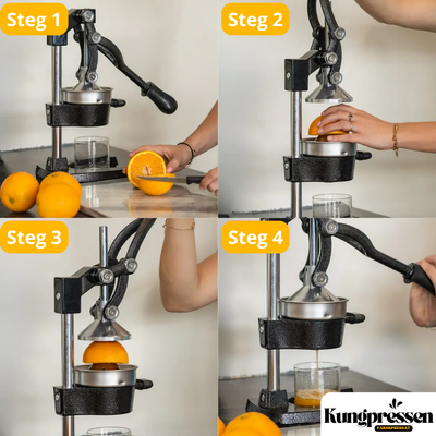 Kungpressen - Premium Juicepress i Gjutjärn